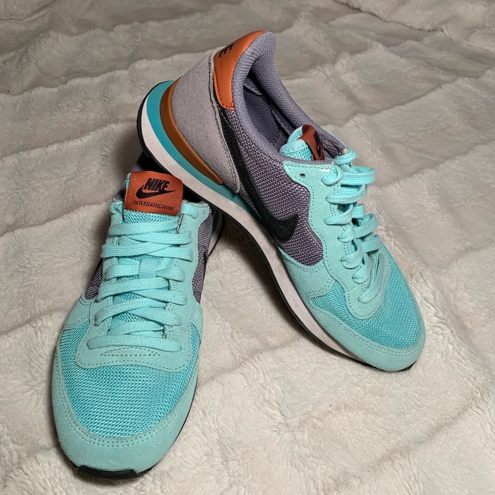 Aqua Nike Shoes
